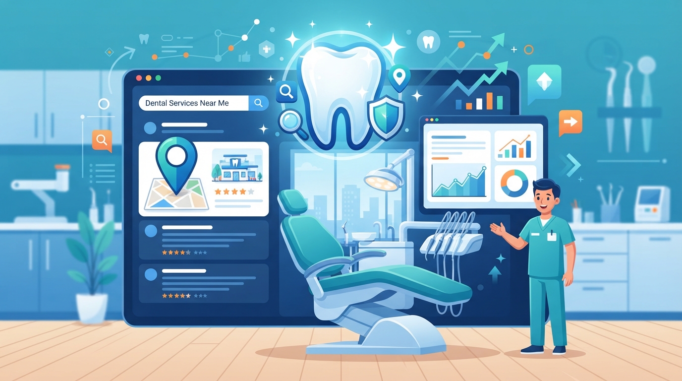 Dental SEO: Rank Higher and Attract More Patients — SEO article on medical marketing and healthcare design