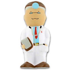 personalized doctor stress ball