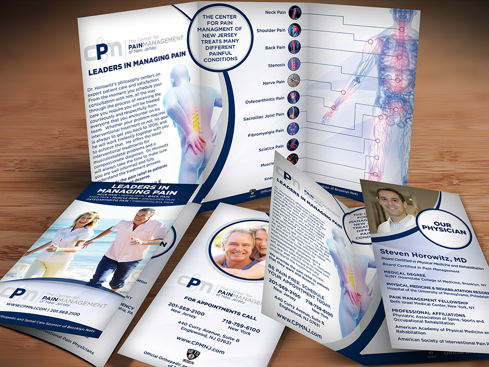 Center For Pain Management of New Jersey Brochure