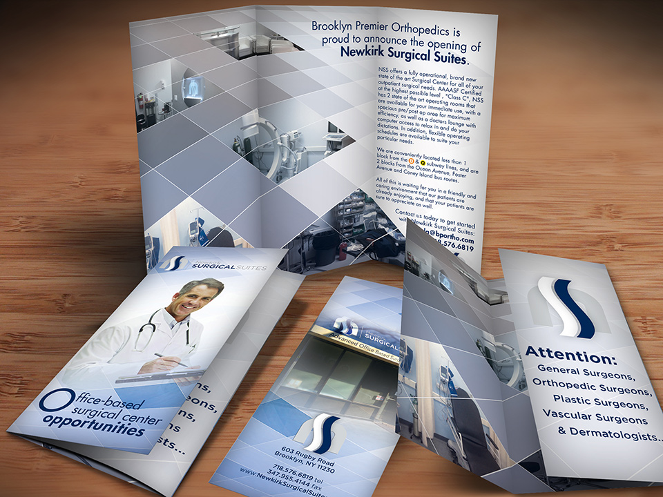 Office Based Surgery Brochure Design