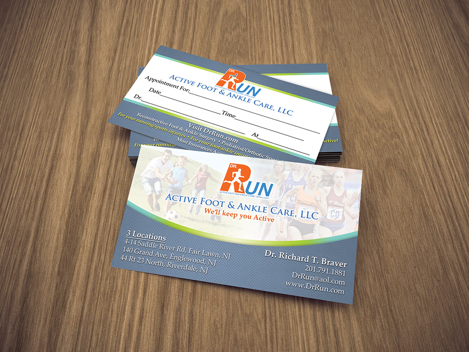 medical business cards