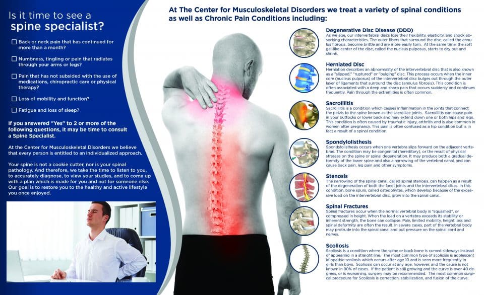 Spine Brochure Design